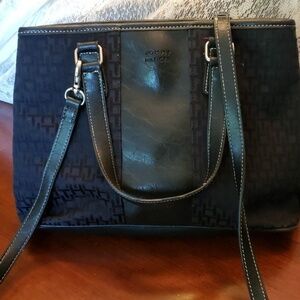 Tommy Hilfiger Purse Crossbody Handbag Black EUC